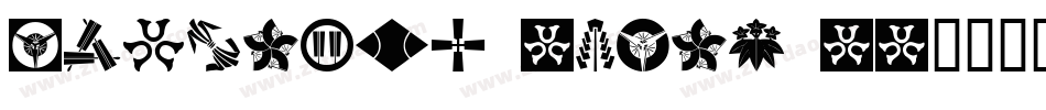 Oriental Icons II字体转换